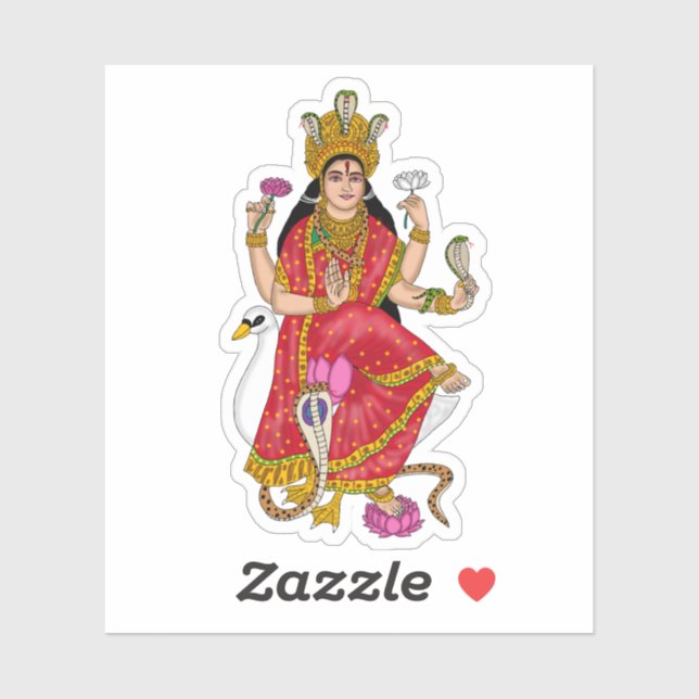 Adesivo Goddess Mansa Devi Stickers (Folha)
