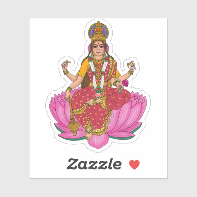 Adesivo Goddess Siddhidatri Sticker (Folha)