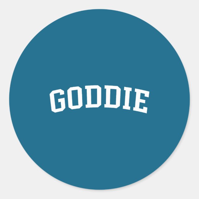 Adesivo Goddie (Frente)