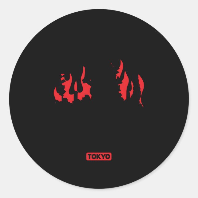 Adesivo Godzilla I Sobreviveu Godzilla (Frente)