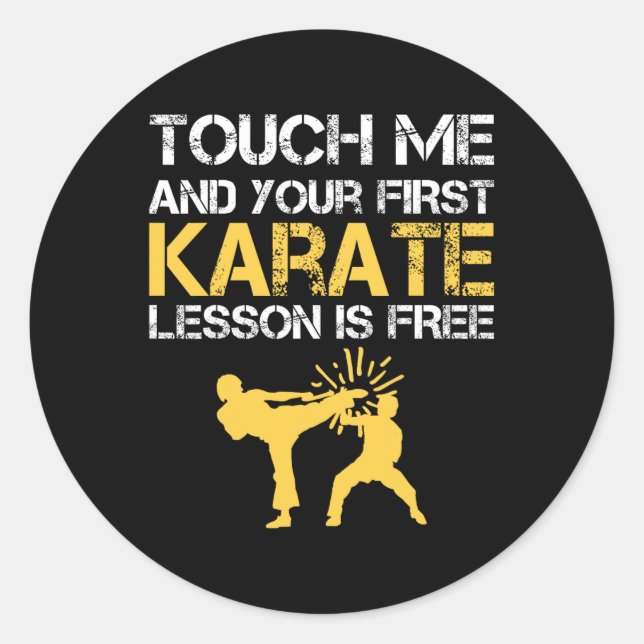 Adesivo Goju Ryu Karate 3 (Frente)
