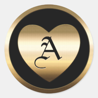 Adesivo Gold Blank Template Faux Textured Foil Classic Rou