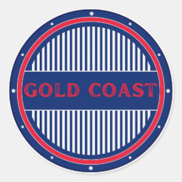 Adesivo Gold Coast City Pride Emblem – Australian Identity