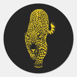 Adesivo Gold Leopard Cheetah