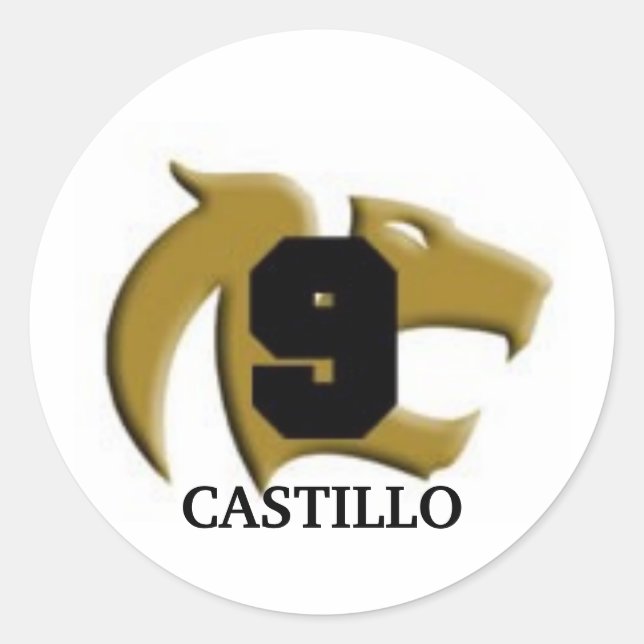 Adesivo goldcougar, CASTILLO (Frente)