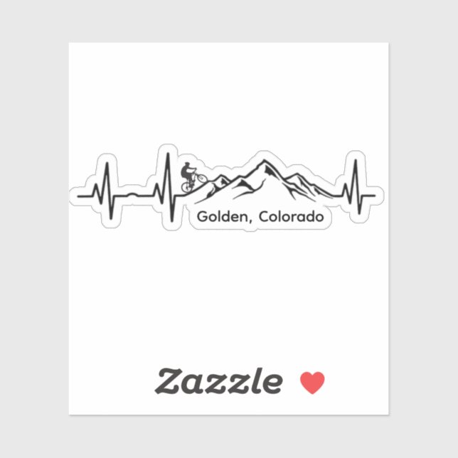 Adesivo Golden MTB Vinyl Sticker (Folha)