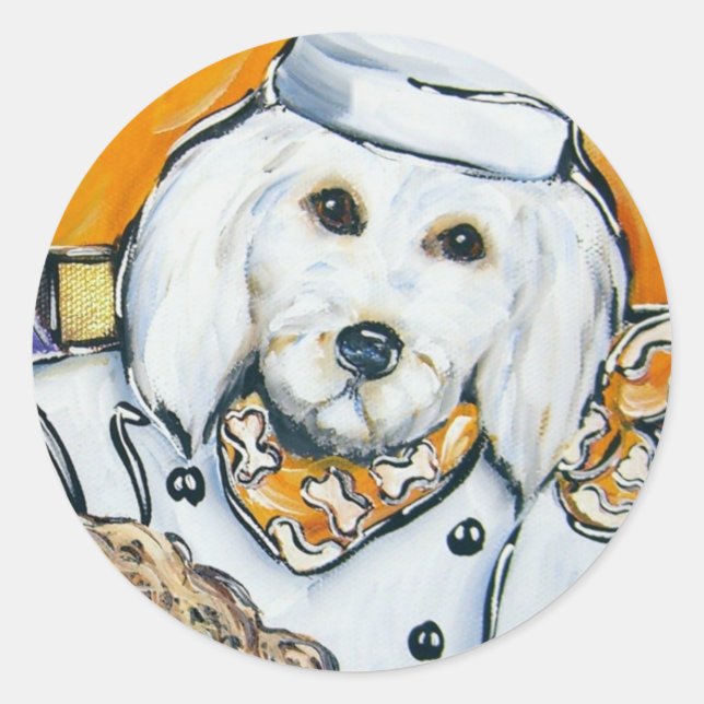 Adesivo Goldendoodle (Frente)