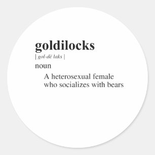 ADESIVO GOLDILOCKS