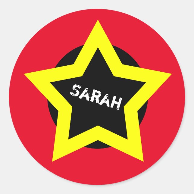 Adesivo Golds Star & Top Akeker (Sarah) (Frente)