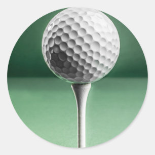 Adesivo Golf Ball em Tee