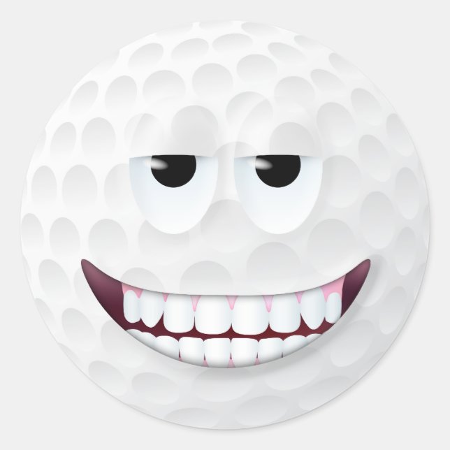 Adesivo Golf Ball Face 2 (Frente)