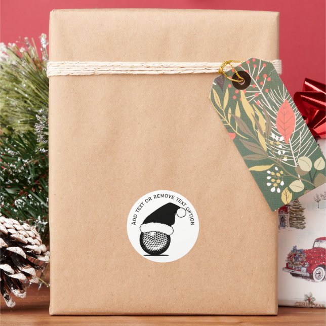 Adesivo Golf Ball Natal (Feriado)