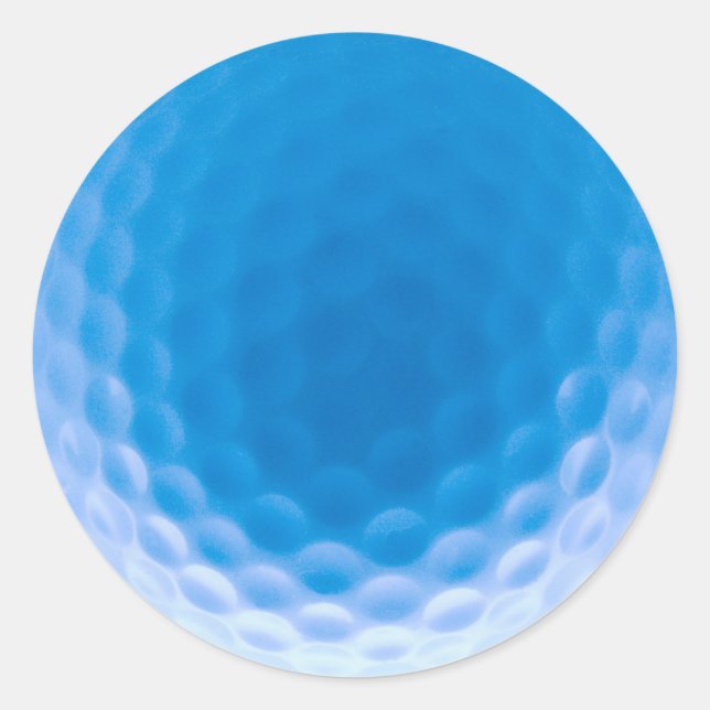 Adesivo Golf Ball Texures Azul Ártico (Frente)