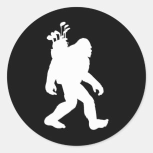 Adesivo Golf Bigfoot engraçado Golf