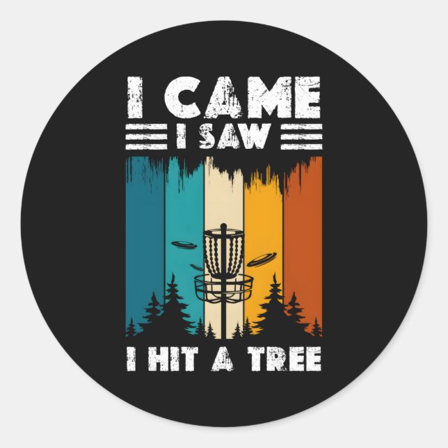 Adesivo Golf de Disco Golf (Frente)