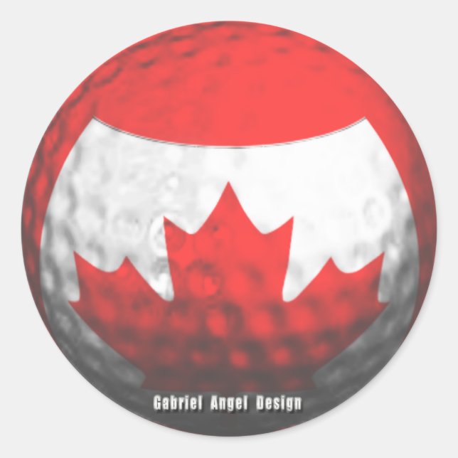 Adesivo Golf do Canadá (Frente)
