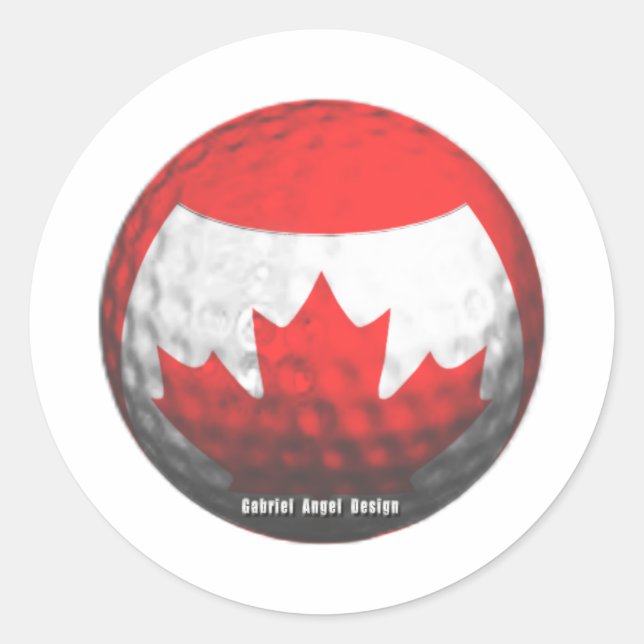 Adesivo Golf do Canadá (Frente)