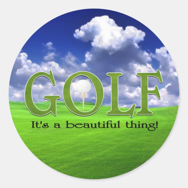 Adesivo Golf É uma coisa bonita (Frente)