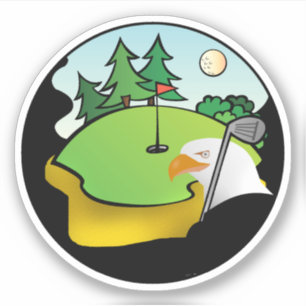 Adesivo Golf Eagle Sports
