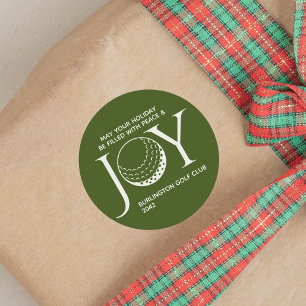 Adesivo Golf Joy & Peace Christmas