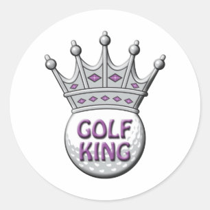 Adesivo Golf King Dia de os pais Dadism Gift