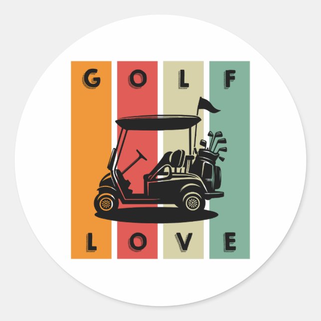 Adesivo Golf-Love (Frente)