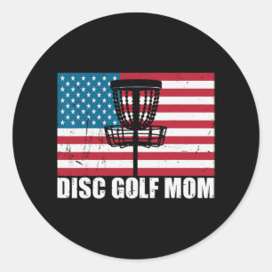 Adesivo Golf Mãe Americana Dia de as mães de Bandeiras Ame
