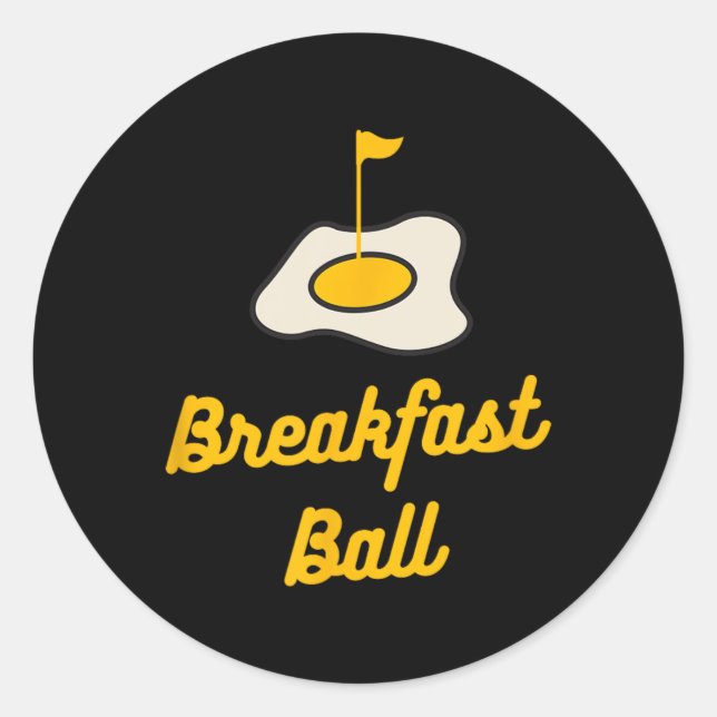 Adesivo Golf Mulligan do Brechfast (Frente)