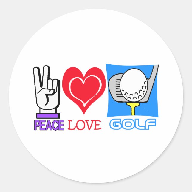 ADESIVO GOLFE DE AMOR DE PAZ (Frente)