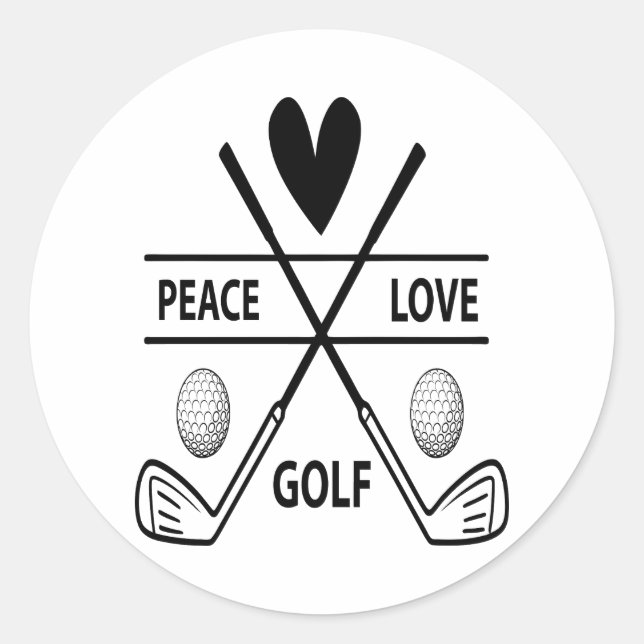 ADESIVO GOLFE DE AMOR DE PAZ (Frente)