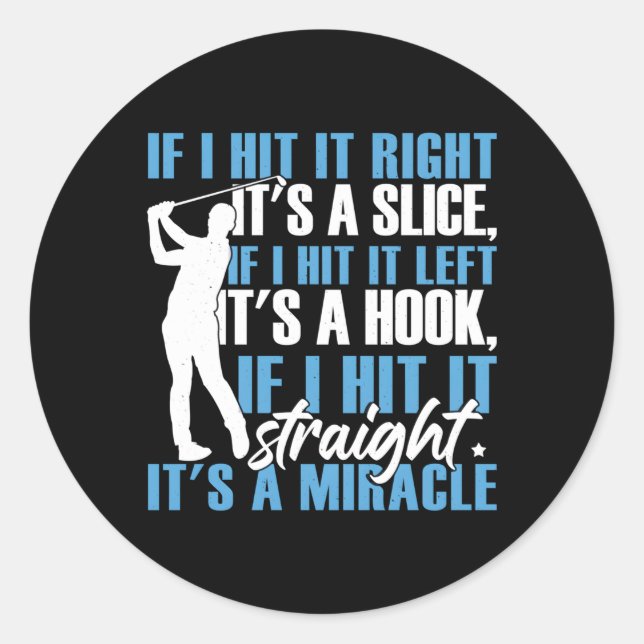 Adesivo Golfe Dia de os pais (Frente)