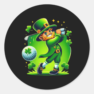 Adesivo Golfe Dia de São Patrício Golfe Golfe Irlandês