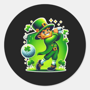 Adesivo Golfe Dia de São Patrício Golfe Golfe Irlandês 1