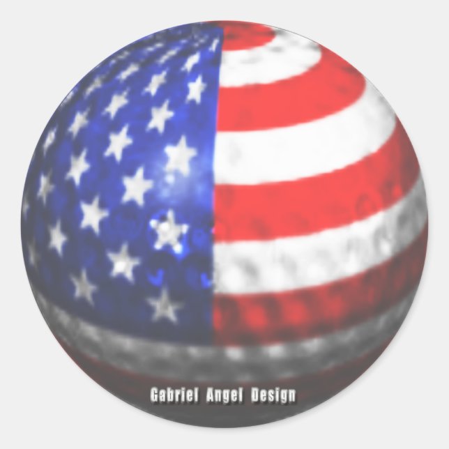 Adesivo Golfe dos EUA (Frente)