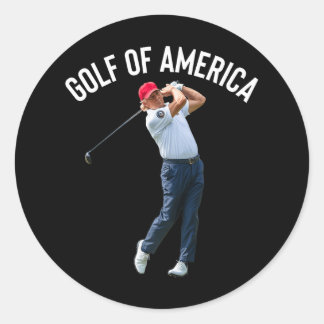 Adesivo Golfe Engraçado Da América Donald Trump