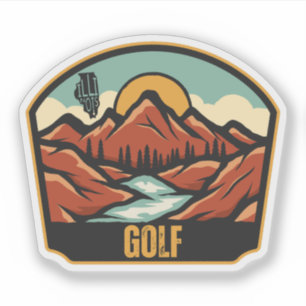 Adesivo Golfe, Illinois 