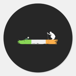 Adesivo Golfe Irlandês Irlanda Bandeira Golfe