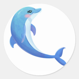 Adesivo golfinho