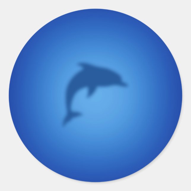 Adesivo Golfinho-azul (Frente)