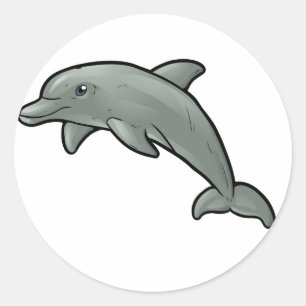 Adesivo Golfinho de Bottlenose