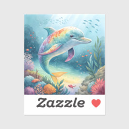 Adesivo Golfinho submarino