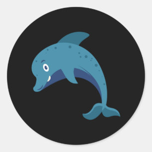 Adesivo Golfinhos, golfinhos, animais marinhos Design, ide