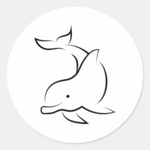 Adesivo Golfinhos Mar de Golfinhos Oceano Animal Água Ide