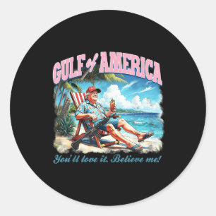 Adesivo Golfo Da América Americana Trump Você Vai Amar Acr