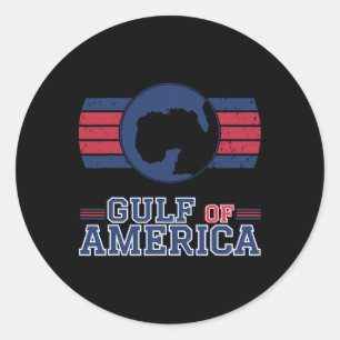 Adesivo Golfo Da América Dos Eua Funny Golfo Do México 4 D