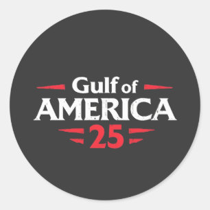 Adesivo Golfo da América Patriótico Americano Trump Bandei