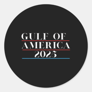Adesivo Golfo Da América Trump 2025 Premium