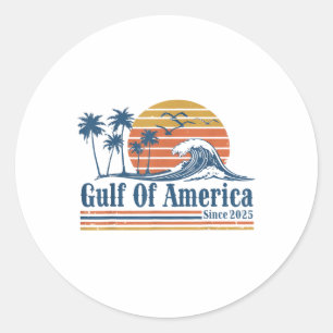 Adesivo Golfo De Bandeira Americana 2025