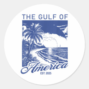 Adesivo Golfo De Bandeira Americana 2025
