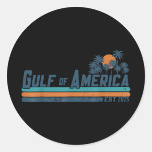 Adesivo Golfo De Bandeira Americano 2025